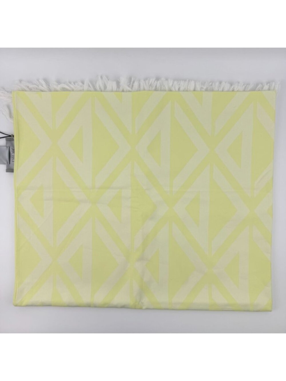 Dior Yellow Cotton Vintage Scarf - Picture 2 of 12